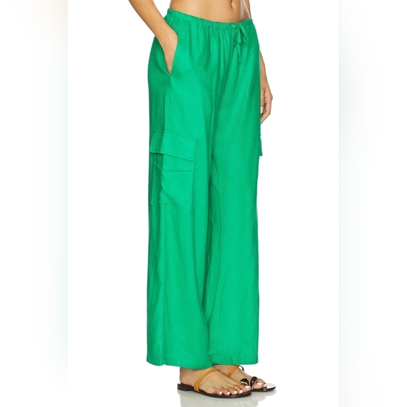Beach Riot Pants - NWT $138 BEACH RIOT Amara Pant in Mediterranean Mint XS